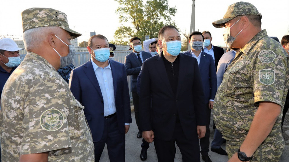 Тоғжанов бастаған үкіметтік делегация Жамбыл облысына жұмыс сапарымен барды 