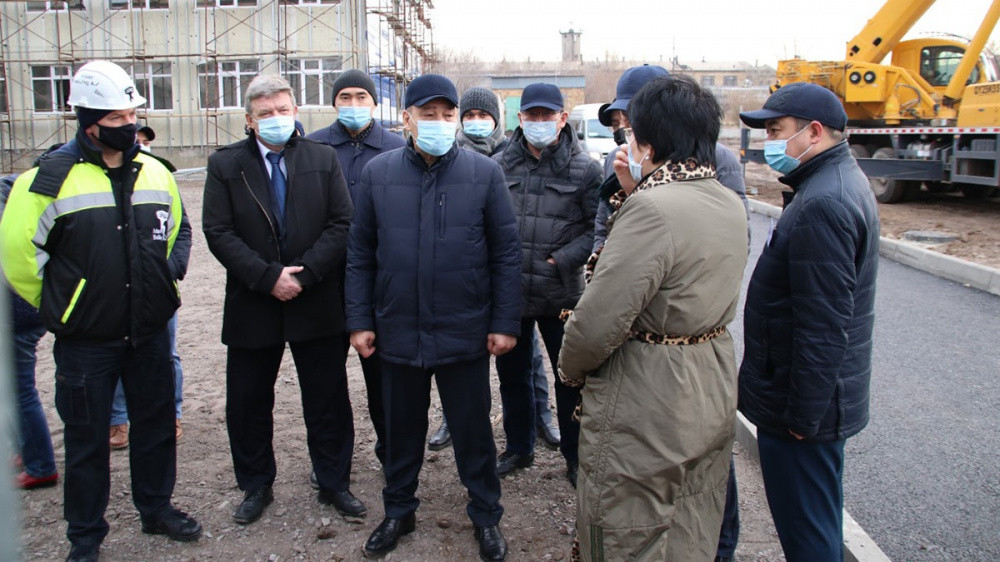 Қарағанды облысына жұмыс сапары аясында Тоғжанов бірқатар инфрақұрылымдық нысанды аралады