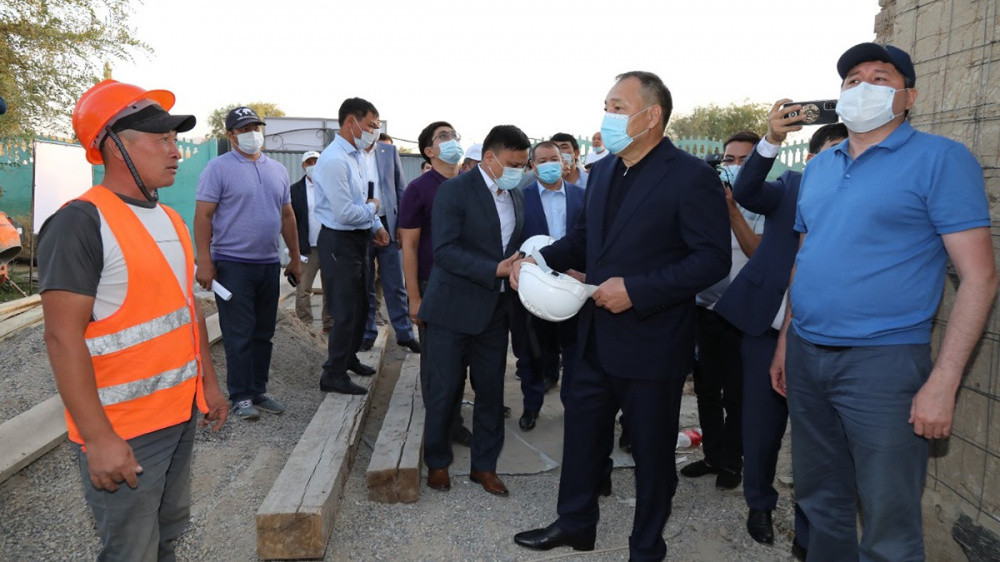 Тоғжанов бастаған үкіметтік делегация Жамбыл облысына жұмыс сапарымен барды 