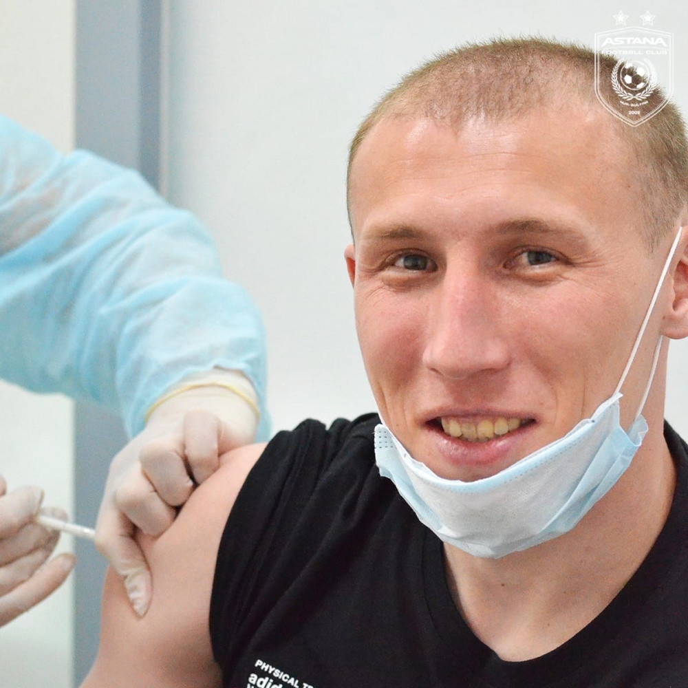 «Астана» футболшылары вакцина алды