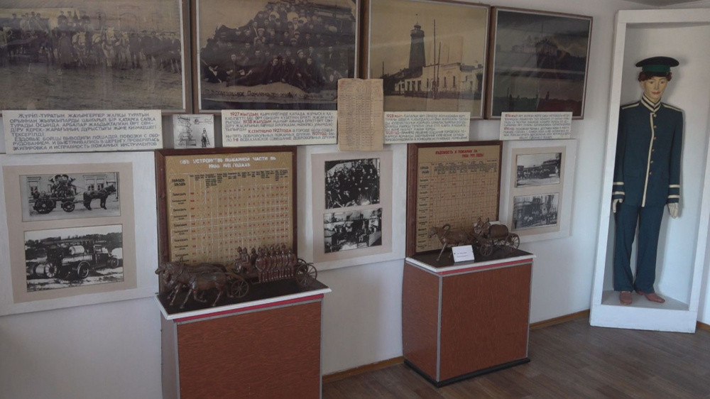 Павлодардағы өрт қауіпсіздігі музейінде екі мыңнан астам бірегей жәдігер сақтаулы 